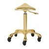 Taboret fryzjerski Gabbiano Fine Gold Roll Speed